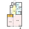 セジュール　ギフト 2Kの間取り