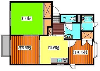間取図 フレグランスオーヴ