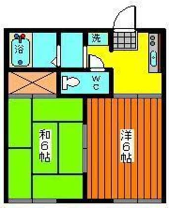 間取図 タウニィ松崎