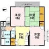 TRICOSAサイトウ 3DKの間取り