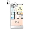 ピュアシャトー 1LDKの間取り