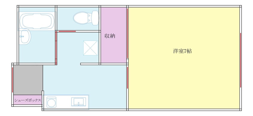 間取図 アーバンハイツ東通