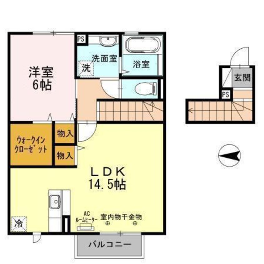 間取図 アスティール