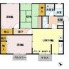 ラフィネ本町 3LDKの間取り