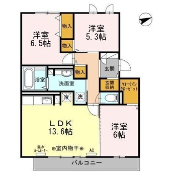 間取図 セジュール　NANA