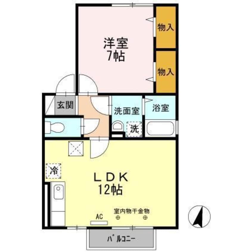 間取図 グランシャリオ港北