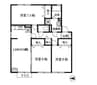 セジュールＫＭ 3LDKの間取り