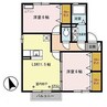 グランモア寺内 A 2LDKの間取り