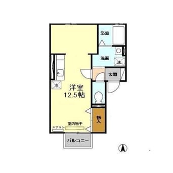 間取図 セジュールブリエ