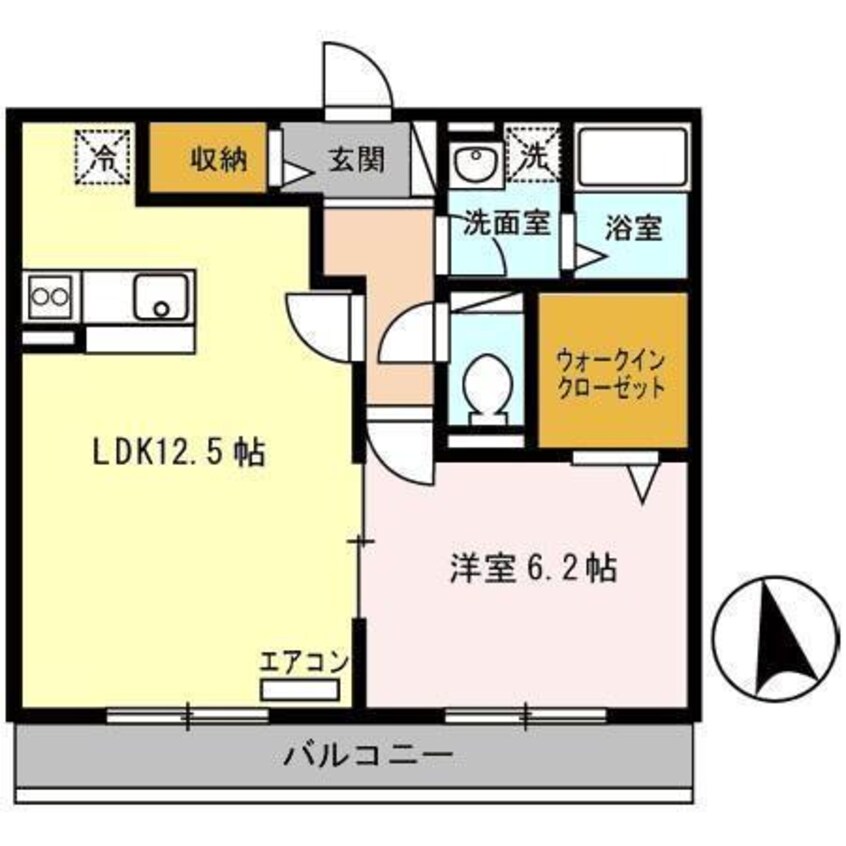 間取図 サンクレスト Ａ