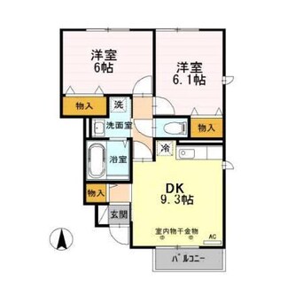 間取図 デヴォートKS