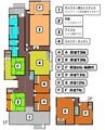 治五右衛門 1Rの間取り