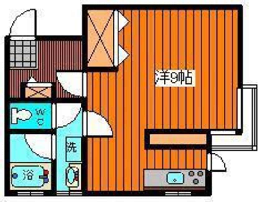 間取図 リポーズウィング