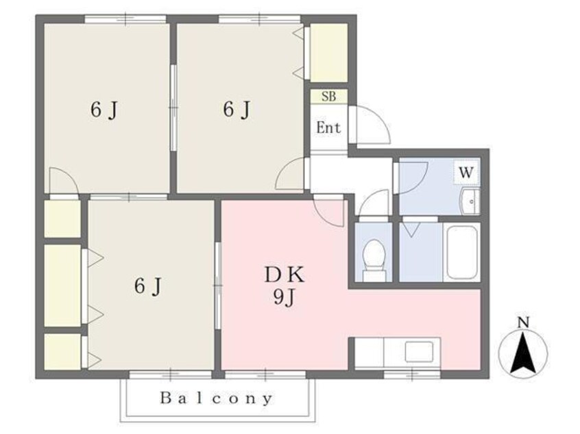 間取図 ロイヤルガーデン広面Ｃ