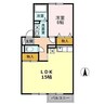 リビングタウン東通　A 1LDKの間取り