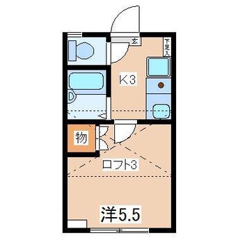 間取図 牛島第一アパート