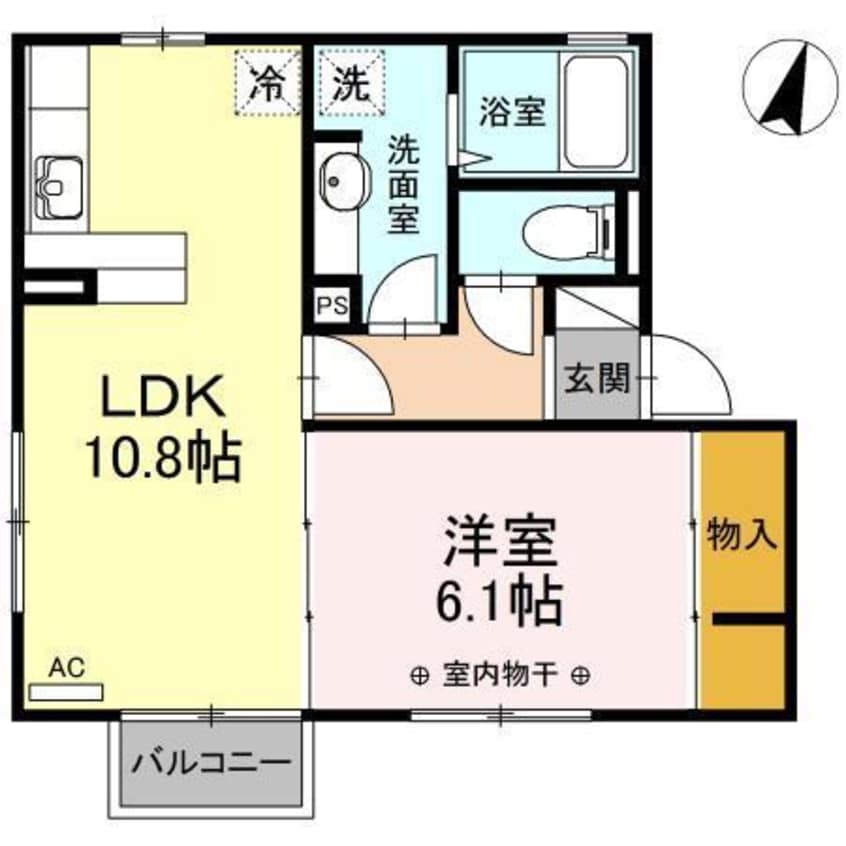 間取図 ブレジオ南　Ｂ