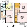 タウンハウス仁井田 3Kの間取り