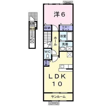 間取図 ガーネット　ガーデン