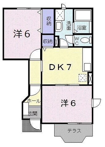 間取図 サニーはまなす