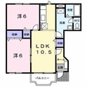 ファミリーの間取図