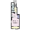 ラ・カンパネラIIーＢ 1Rの間取り