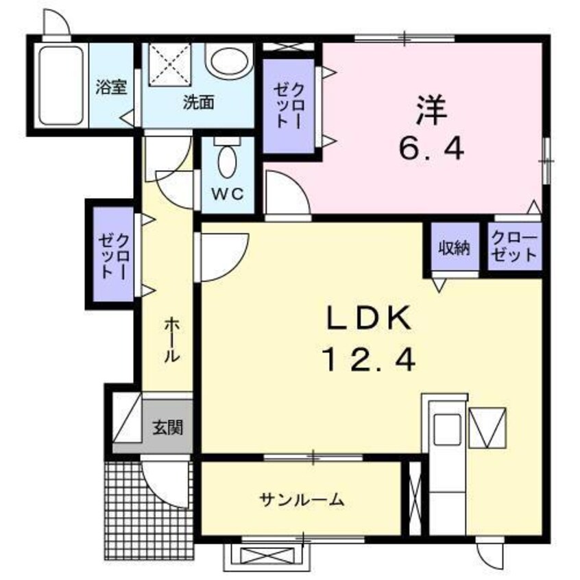 間取図 ヴロワール　II