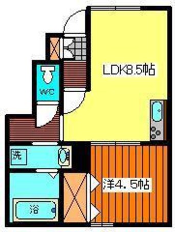 間取図 フレアコート朝日町