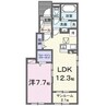 サンモールＣ 1LDKの間取り