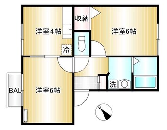 間取図 Ｇｒｅｅｎ　Ｇａｂｌｅｓｌ