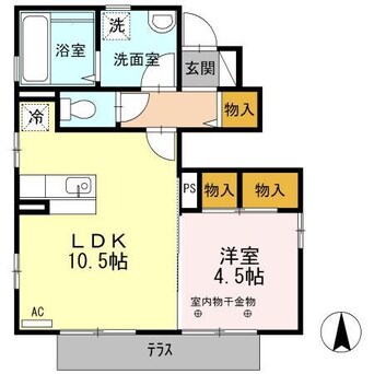 間取図 ディアコートＡＳＫＡ
