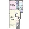 エルピス 1LDKの間取り