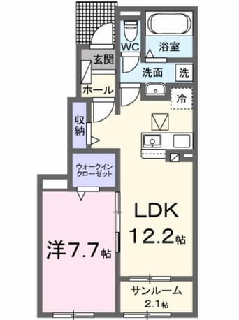 間取図 レオベール