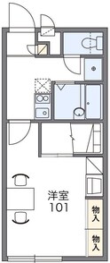 レオパレスあけぼのの間取図
