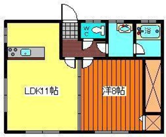 間取図 リッチオーク八番館