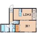 リッチオーク拾弐番館の間取図