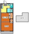 ウィンザー・I 2Kの間取り