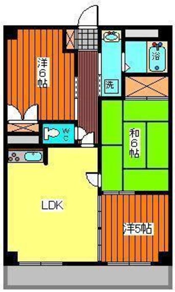 間取図 白金マンション