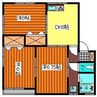 ＦＥＥＬ　ＭＩＨＡＲＡ１ 3DKの間取り