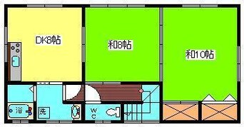 間取図 四ツ屋佐々木アパート