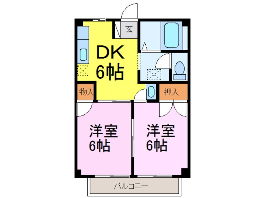 間取図 シャンガッセ