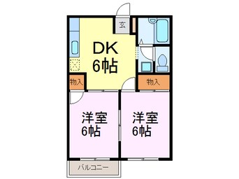 間取図 メゾンドソワールノザキ