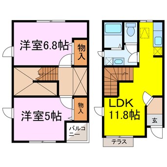 間取図 リアン・スプリングミー