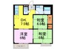 ステートジャガー 3DKの間取り