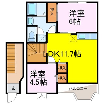 間取図 エトランゼⅠ