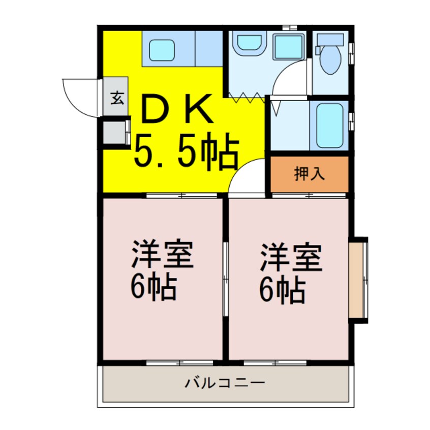 間取図 ビューエクセルNo.2