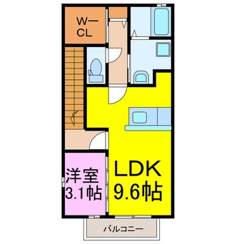 間取図 レジデンス丘里