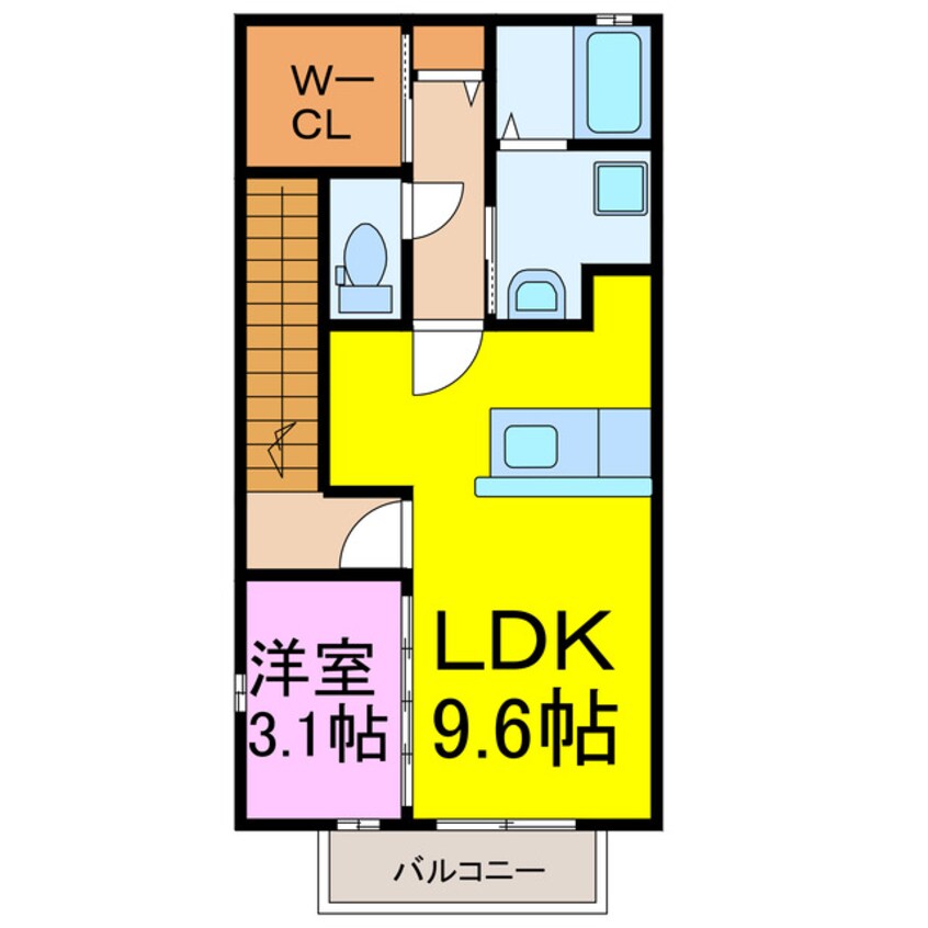 間取図 レジデンス丘里