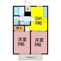 小森谷ハイツＰａｒｔ２の間取図