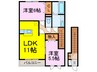 ブリジャール 2LDKの間取り